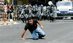 Honduras: protesta contra el golpe de Estado respaldado por el ejército
