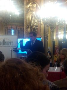 Acto en Casa América. Foto de Ángela Sánchez Martín