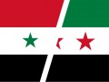 Las don banderas de Siria. Extraída de Wikipedia. Creative Commons