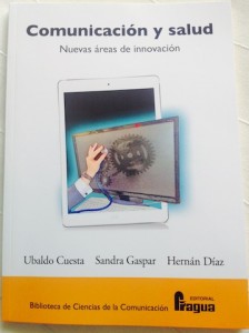 Cubierta del libro 'Comunicación y salud. Nuevas áreas de innovación'.